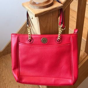 Anne Klein red shoulder bag